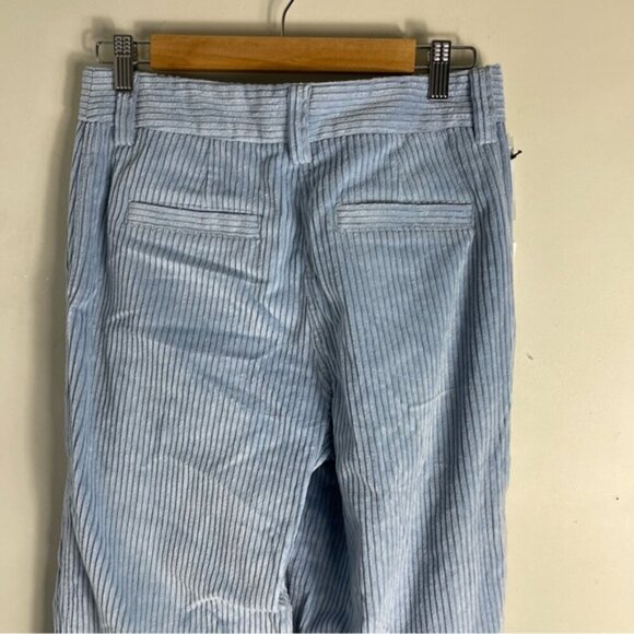 Aritzia Sunday Best Harvey Pant in Dune Blue size 4 corduroy slouchy pleated NWT - Picture 6 of 14